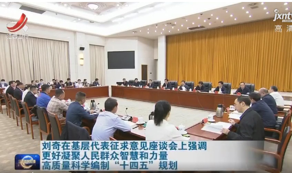 保太集团董事长彭保太为江西省“十四五”规划建言献策